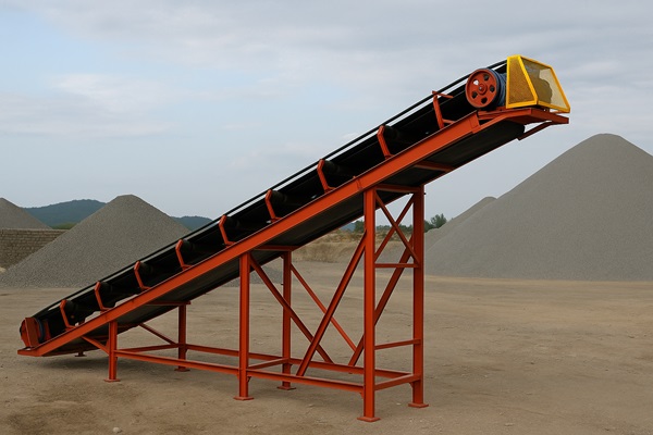 چه نوع شاسی نوار نقاله برای معادن، صنایع سیمان و بتن مناسب است؟