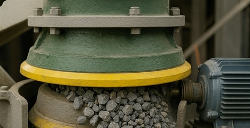 نقش کانکیو در تنظیم دانه‌بندی خروجی سنگ شکن هیدروکن