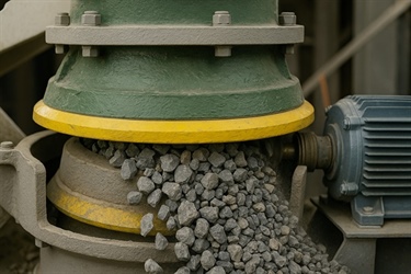 نقش کانکیو در تنظیم دانه‌بندی خروجی سنگ شکن هیدروکن