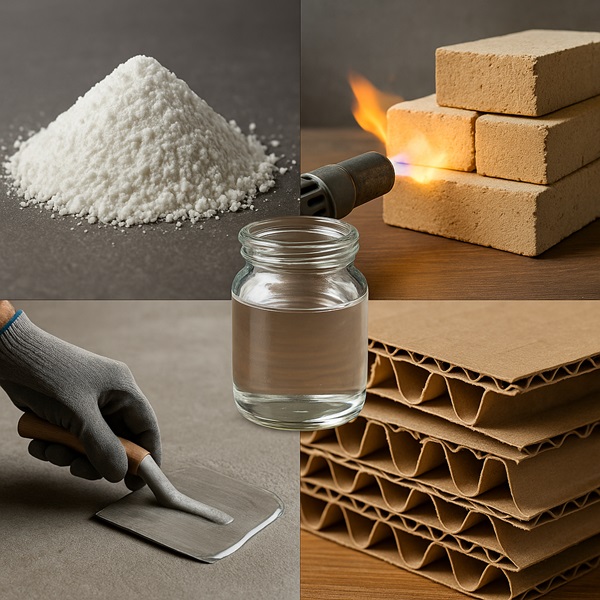 ویژگی‌ها و مزایای چسب سیلیکات